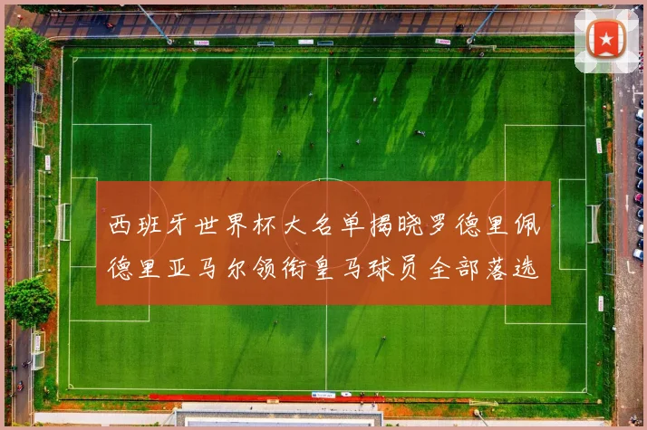 西班牙世界杯大名单揭晓罗德里佩德里亚马尔领衔皇马球员全部落选